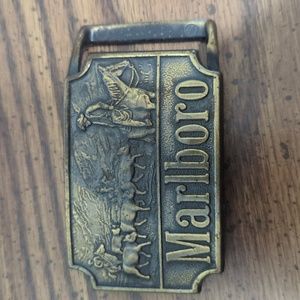 Marlboro belt buckle
